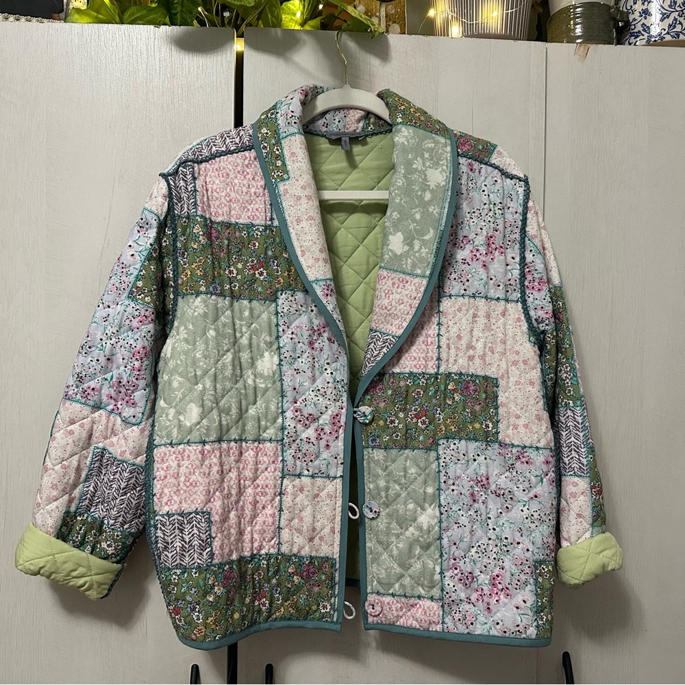 Quilted jacket from Anthropologie